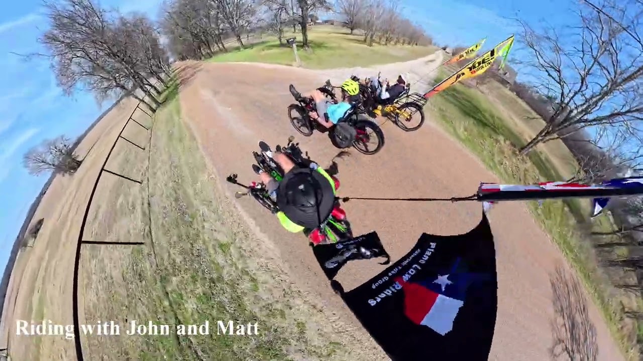 Riding Recumbent Trikes with JaYoe Nation Matt and John