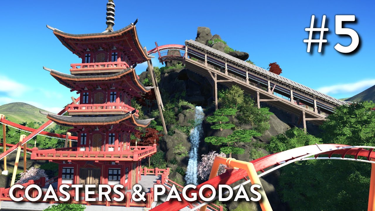 Planet Coaster: Fantasy Valley (Part 5) - Coasters & Pagodas