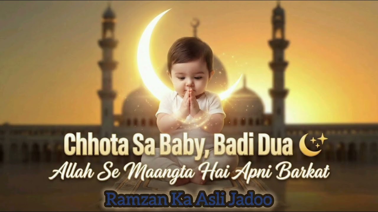 Chhota Baby Ki Badi Dua 🌙 | Dil Ko Chhoo Lene Wala Ramadan Nasheed#ramdanmubarak 