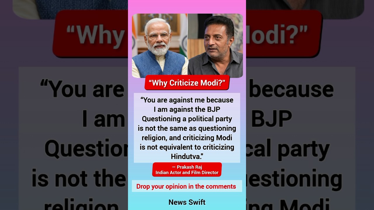 WHY Is Prakah Raj Criticizing MODI? BJP Debate Goes VIRAL Across INDIA