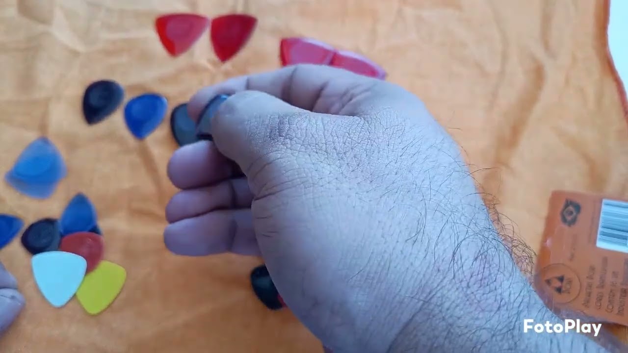 Palhetas Bori- palhetas Nacionais de &oacute;tima qualidade!! (Unboxing)