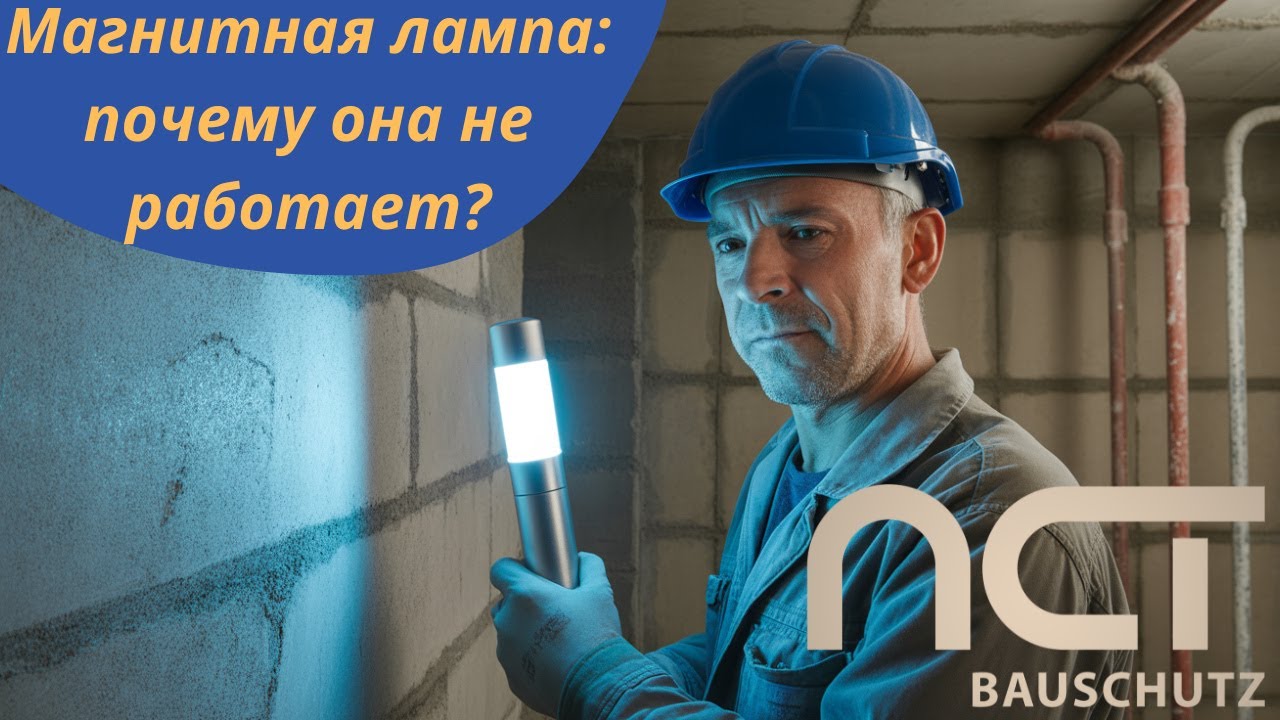 Безрезультатная сушка подвала дома с магнитной лампой