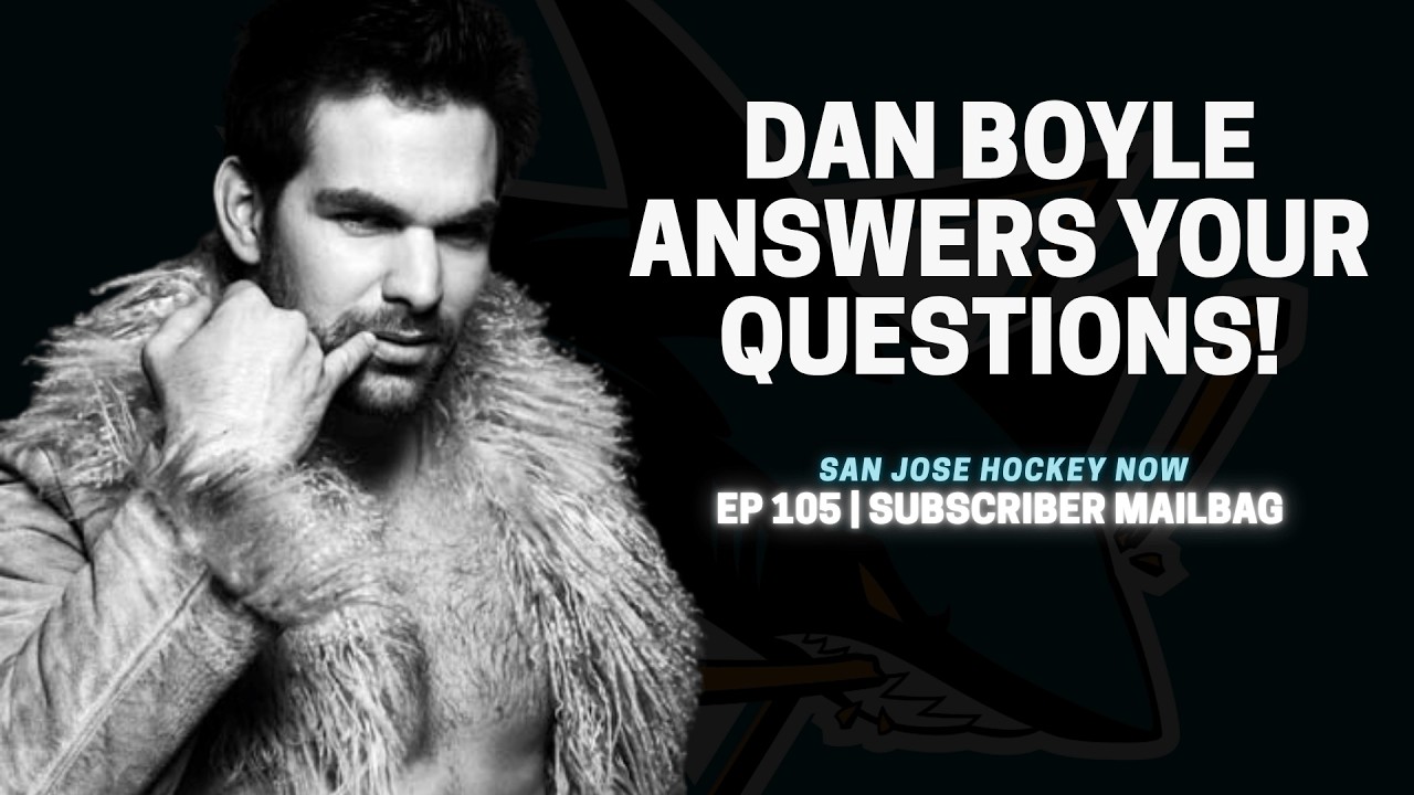 Dan Boyle Answers Your Questions! | EP 105 Sharks&rsquo; Opening Night Roster, Dellandrea 3C Reaction