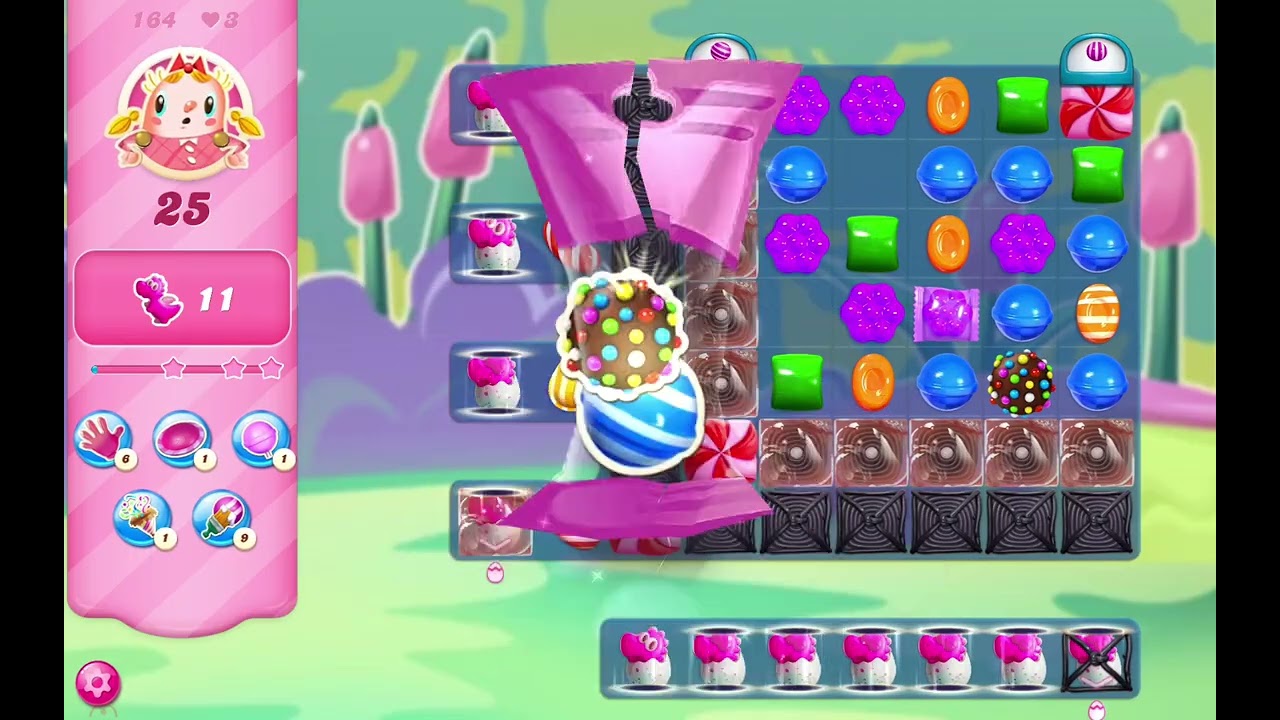 Candy Crush Saga Levels 161 To 167