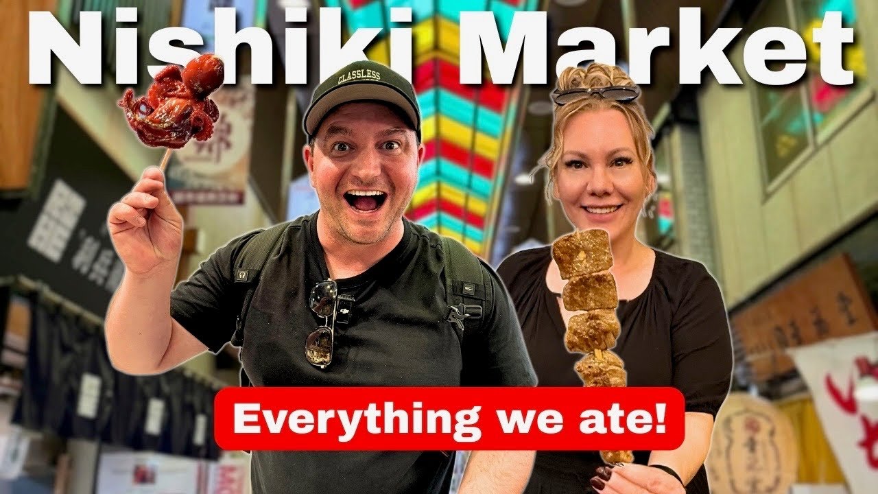 We Ate Everything at Nishiki Market 🇯🇵 | Kyoto Street Food