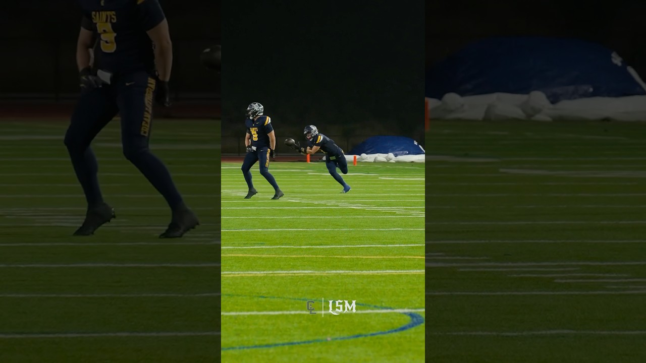 🚨Tip Drill🚨 | ATH Benby Szewski - Crean Lutheran High School #shorts #interception #wow #fyp #omg