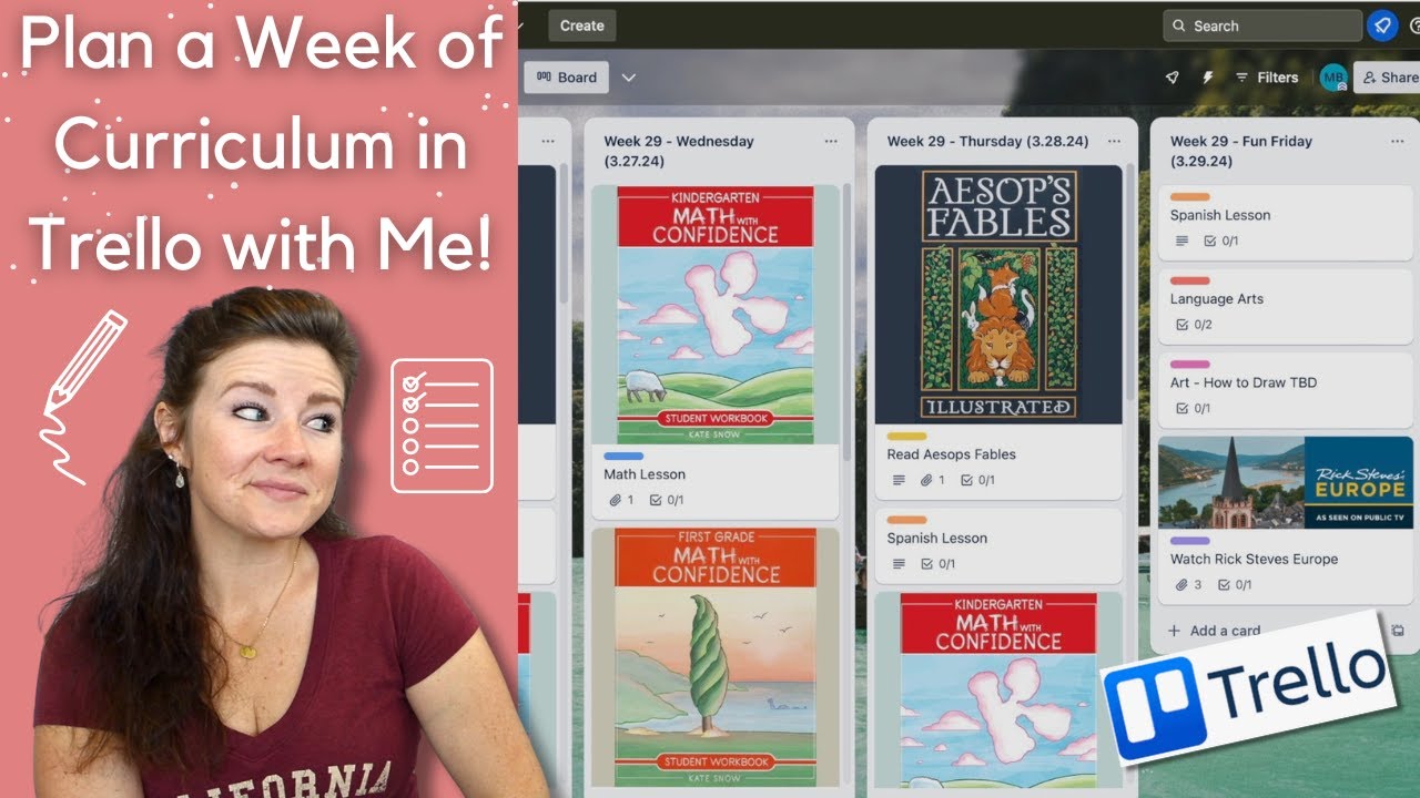 PLAN WITH ME IN TRELLO || TRELLO WALKTHROUGH || HOMESCHOOL CURRICULUM || MINI PLANNING SERIES