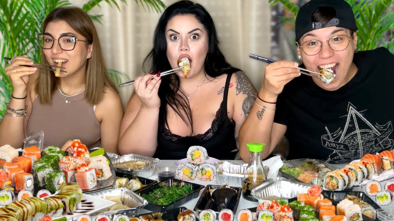 MUKBANG SUSHI: Zia BENNY SVELA SEGRETI sulla nostra RELAZIONE! / chiara paradisi