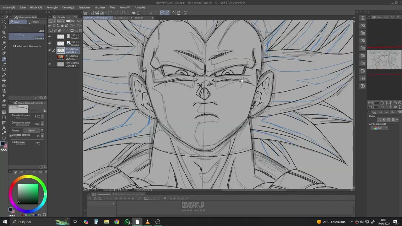 speed redraw vegeta ssj3