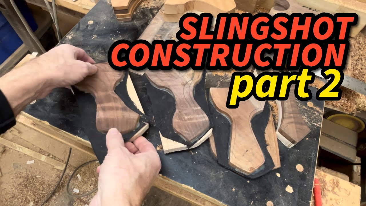 How I Build My Custom Slingshots, Part 2: Prepping Blanks for Shaping