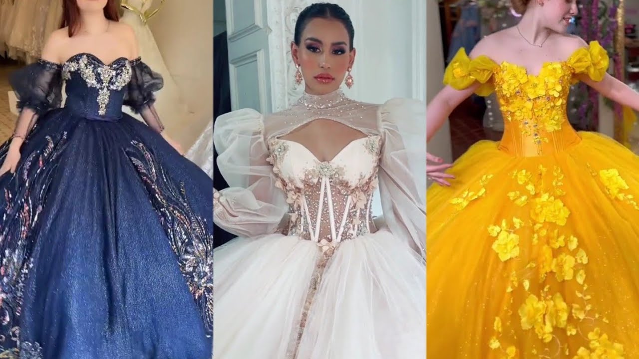 Quinceanera dresses tiktok  Best dresses on tiktok #part26 #tiktokviral #quinceañera #fashion #dress