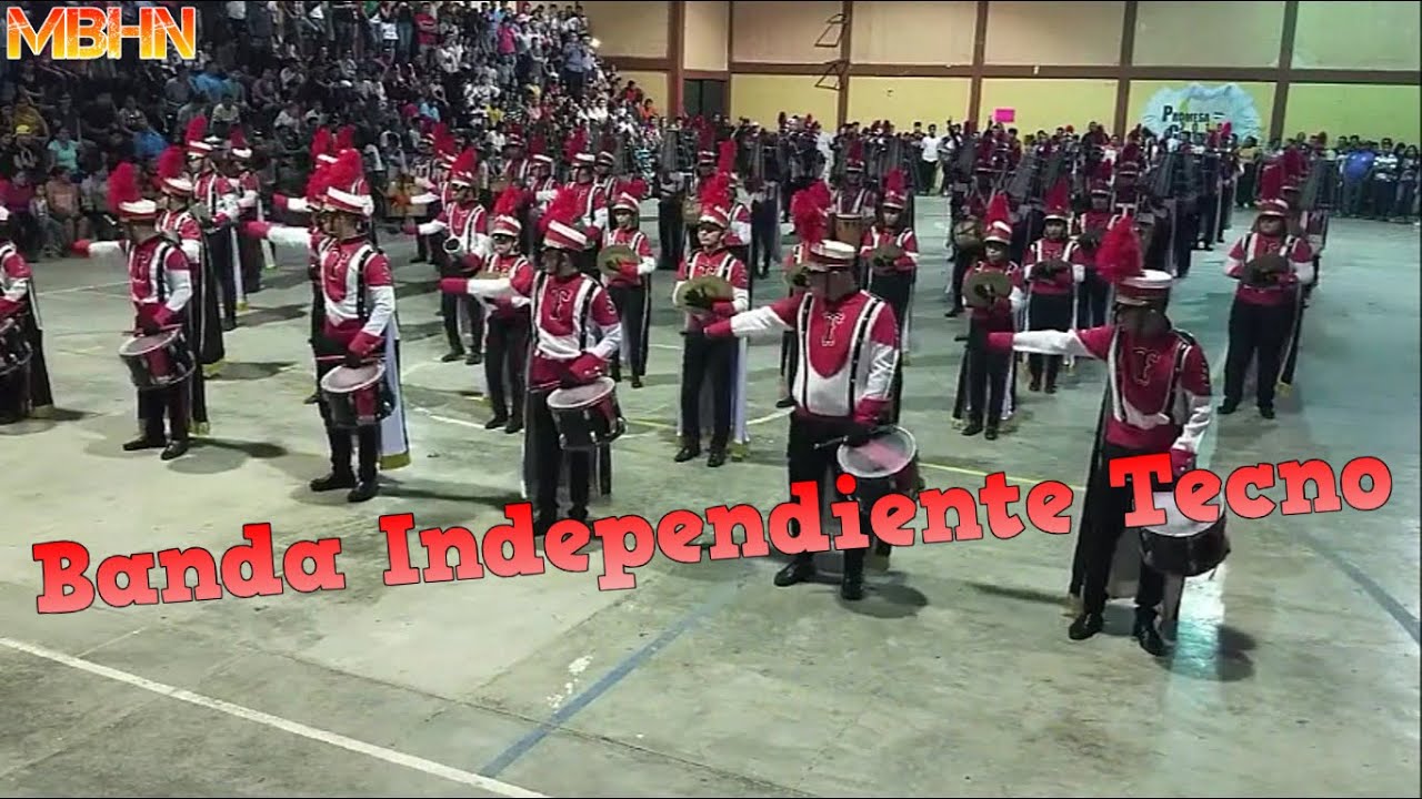 Banda de Guerra INDEPENDIENTE TECNO SAMPEDRANO - FINAL NACIONAL 2019 || Mundo Banda HN
