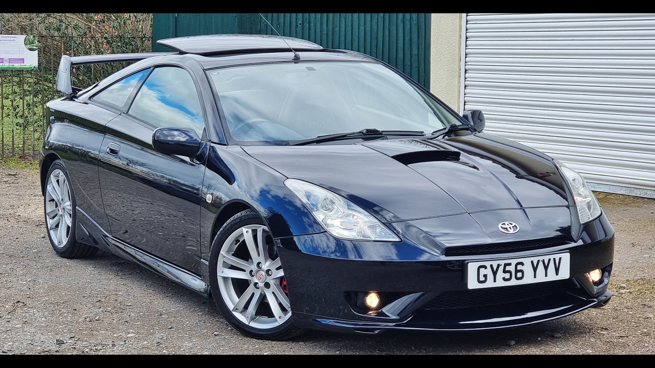 Toyota Celica Gen7 GT Limited Edition GY56YYV. SOLD