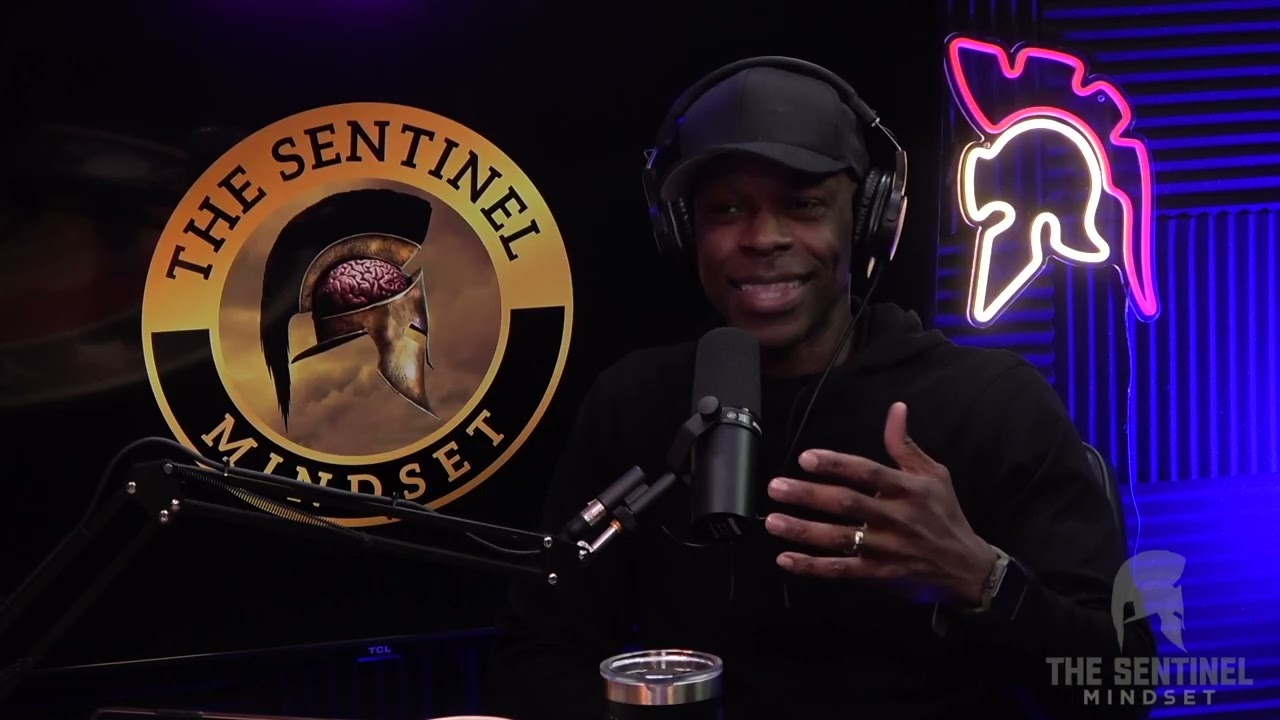 Kwesi shares his story on The Sentinel Mindset Podcast