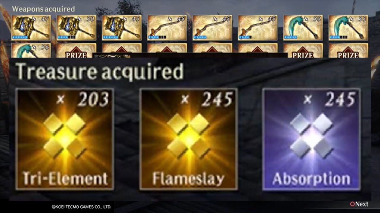 WARRIORS OROCHI 4_ Get Tri-Element