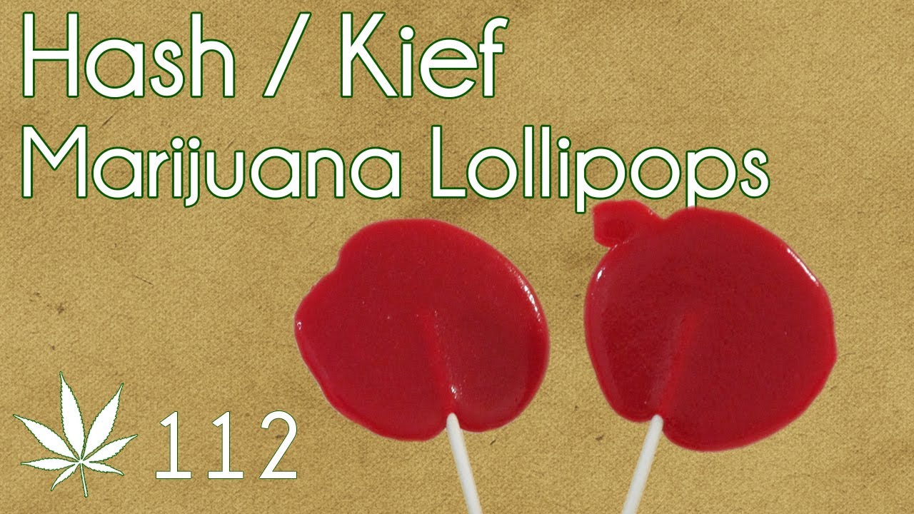Hash / Kief Lollipops Cooking with Marijuana #112 Cannabis Candy