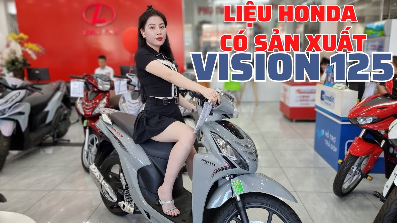 Liệu Honda có Ra mắt Vision 125cc I Thùy Dung Motor