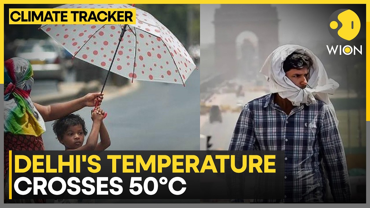India Heatwave: Delhi's 'Real Feel' Temperature Crosses 50&deg;C Amid Intense Heatwave |Climate Tracker