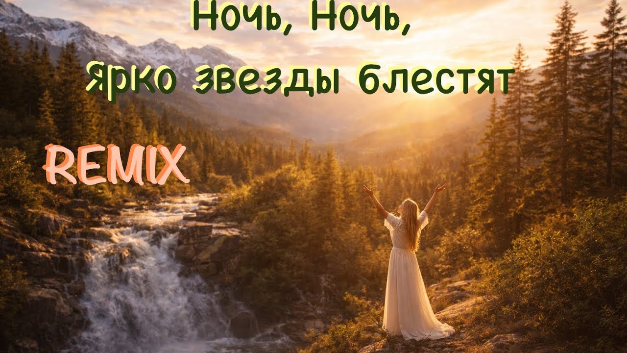 Remix “Ночь, ярко звезды блестят” христианская Рождественская песня 