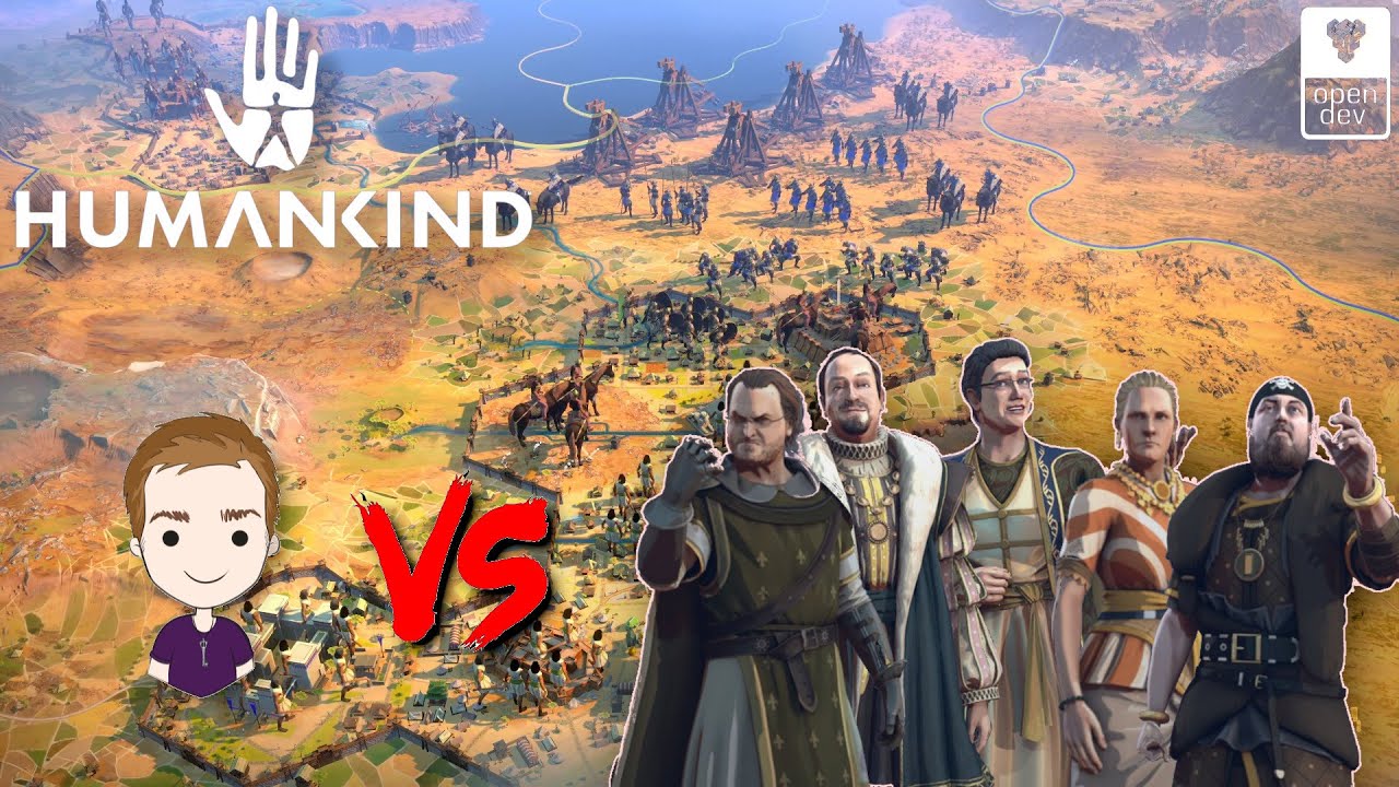 Beating the Twitch Avatars on the hardest difficulty in HUMANKIND!