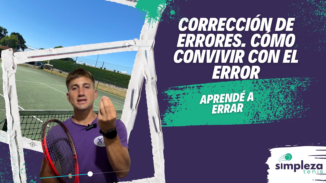 Corrección de errores. Cómo convivir con el error