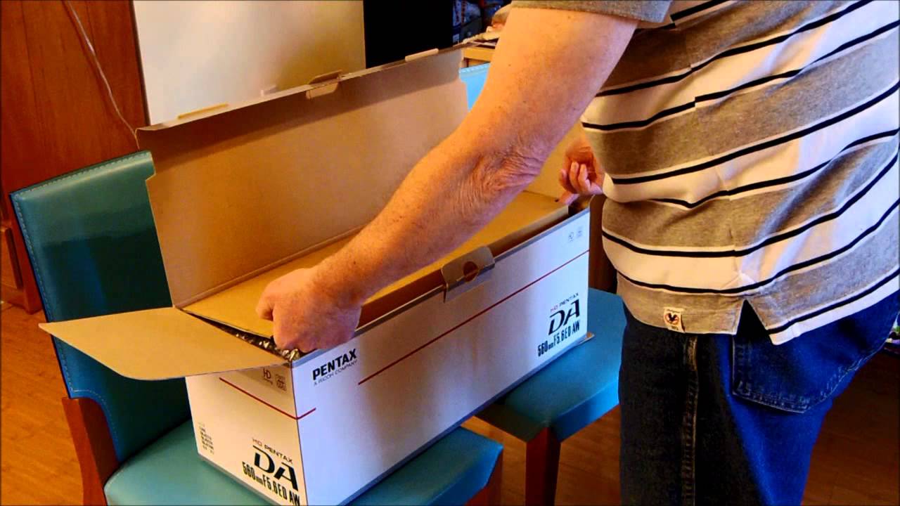 Pentax 560mm Lens Unboxing