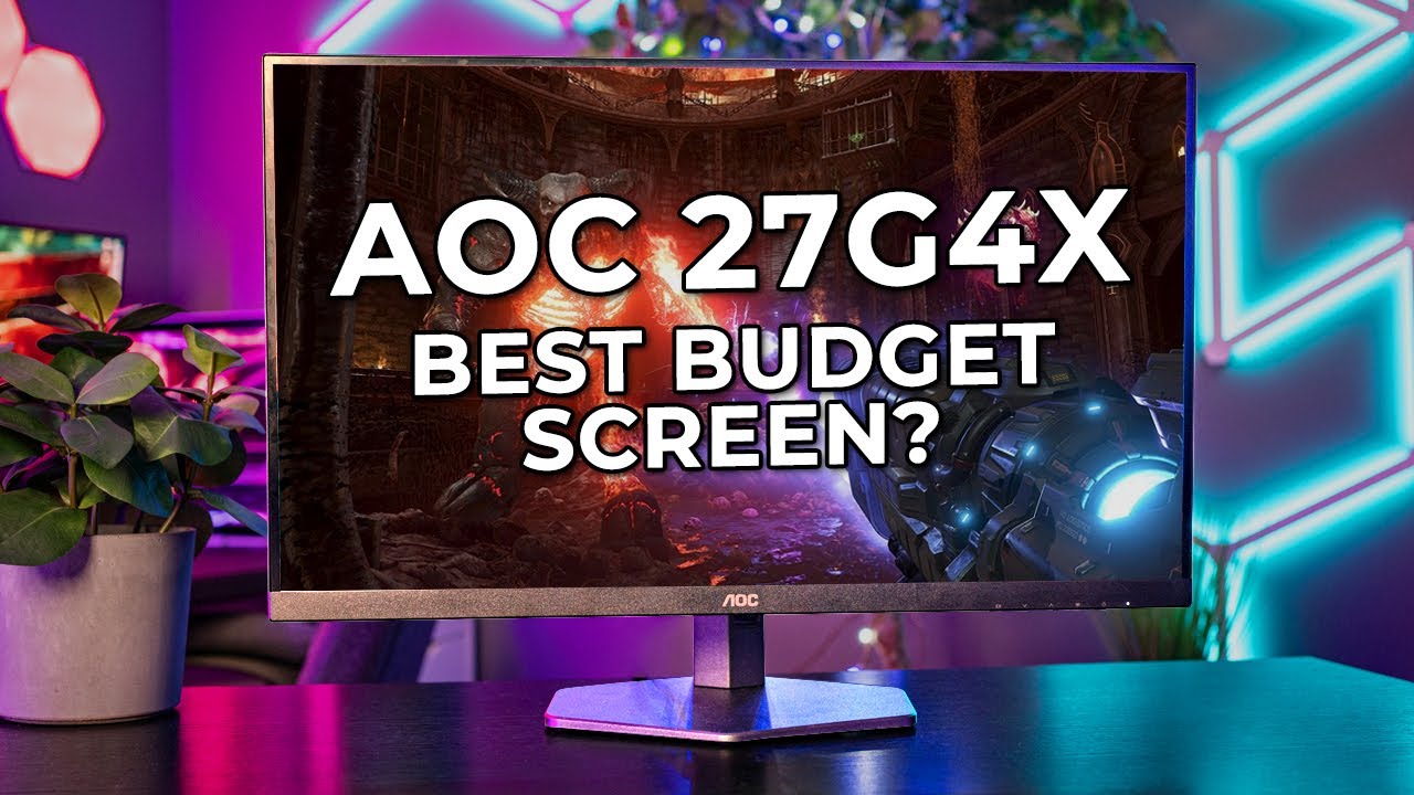 AOC создала почти идеальный монитор | Обзор игрового монитора AOC 27G4X