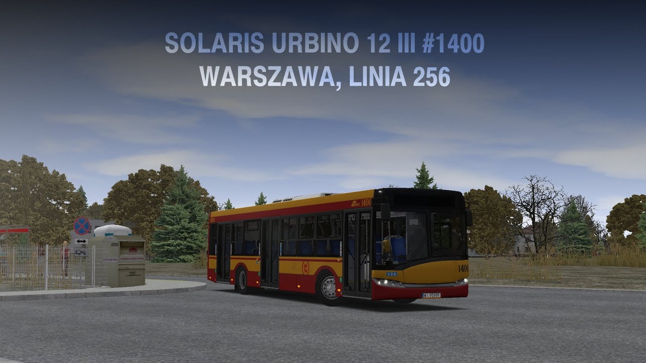 OMSI 2 | Solaris Urbino 12 + ZF #1400 | Warszawa linia 256