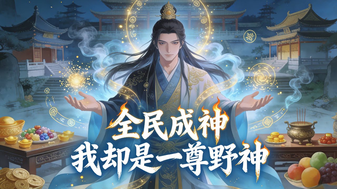 【Multi Sub】《全民成神，我卻是一尊野神》開局信仰稀薄的山村野神，我卻靠金手指擴張信仰、斬妖除魔，逆襲成為無上神明#漫劇 #動態漫 #AI漫劇 #動漫 #動畫