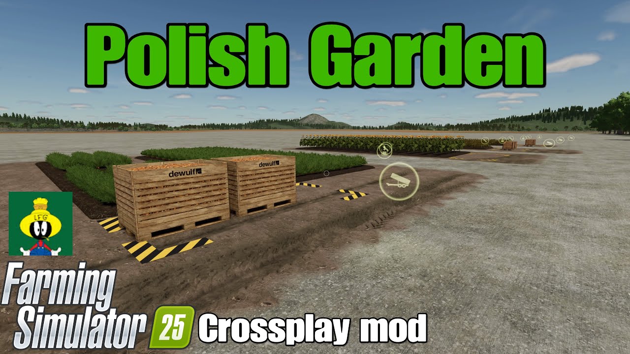 Мод для кроссплатформенной игры Polish Garden / FS25