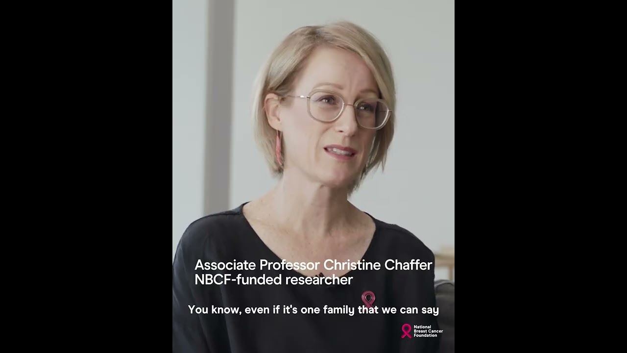 Breast cancer research saves lives and brings hope