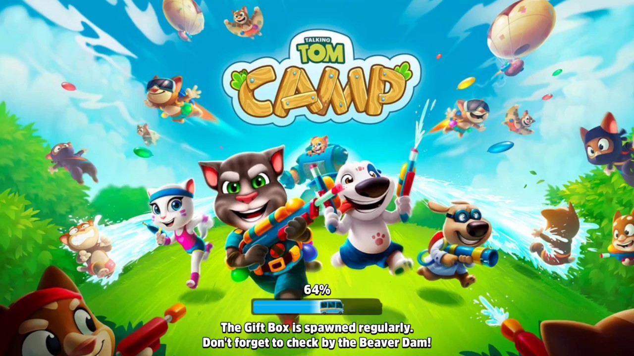 Talking Tom Camp - Gameplay #Ep 1