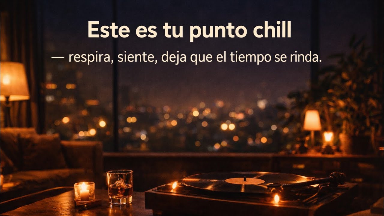 Respira. Esto es tu punto chill.
