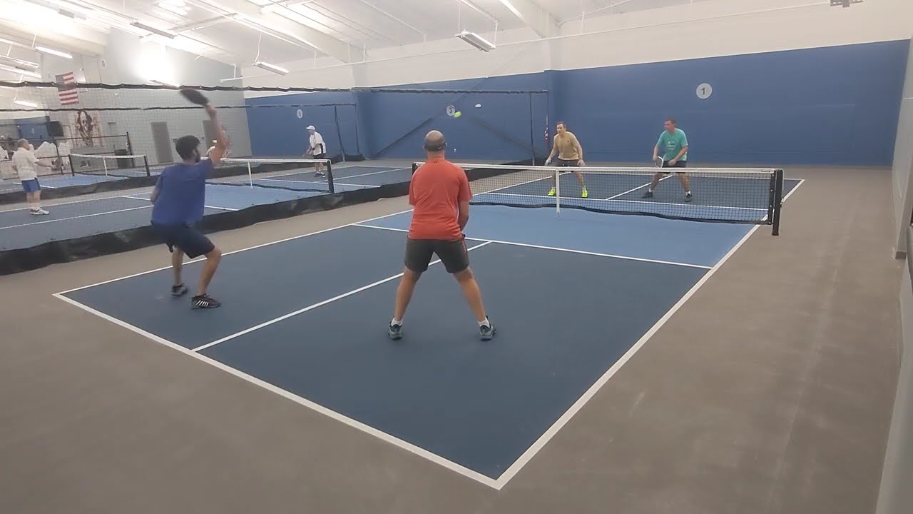 Winning With Finesse (No Power Needed)! 3.9 Pickleball Game at The HOP in Leland, NC