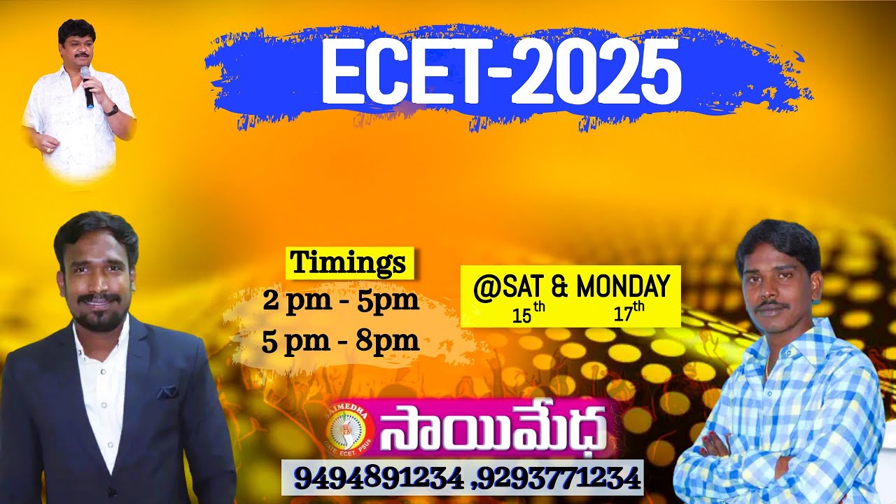 AP ECET 2025 NEW OFFLINE BATCH IN VIJAYAWADA ;9494891234