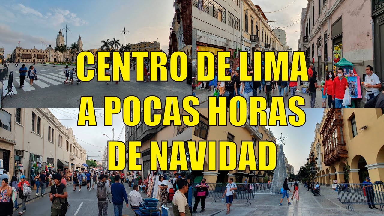 Tour por Centro de Lima a pocas horas de Navidad 2022