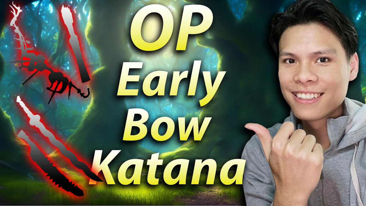 The Katana and Bow that Broke Wild Hearts in early game