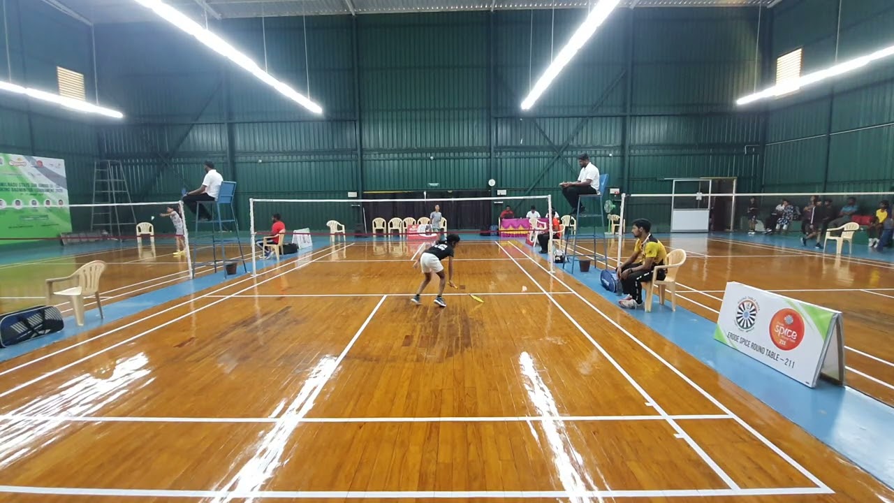 Siya Vs Mahathi under 13 erode (3 of 3) #badminton #badminton4kids