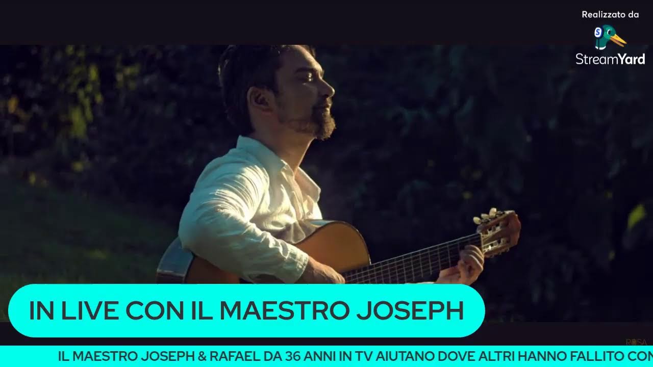 LIVE MAESTRO JOSEPH GIOVEDI' 12 FEBBRAIO 2026