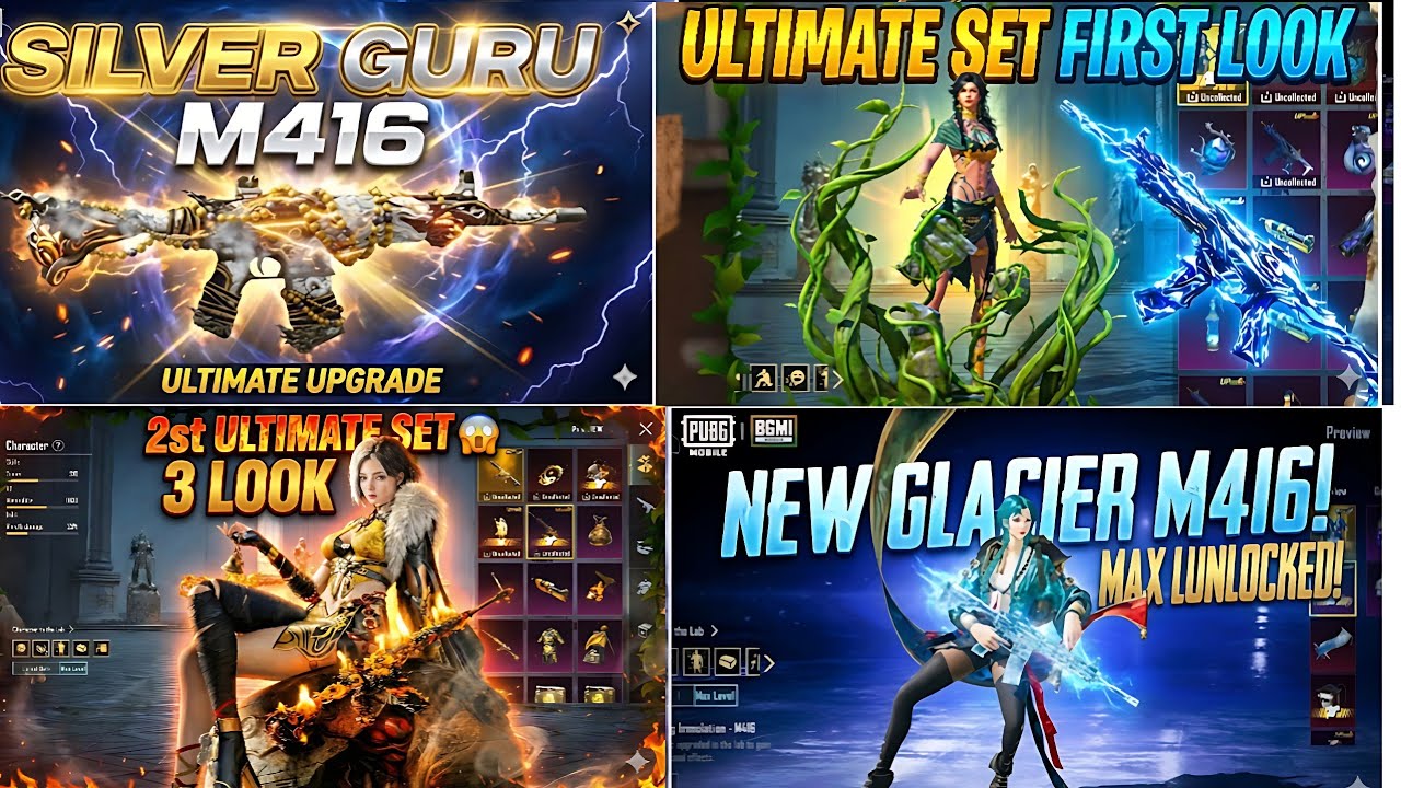 😱 OMG SILVER GURU M416 RETURN 🔥 | 4.2 UPDATE NEW ULTIMATE SET 3D LEAKS 
