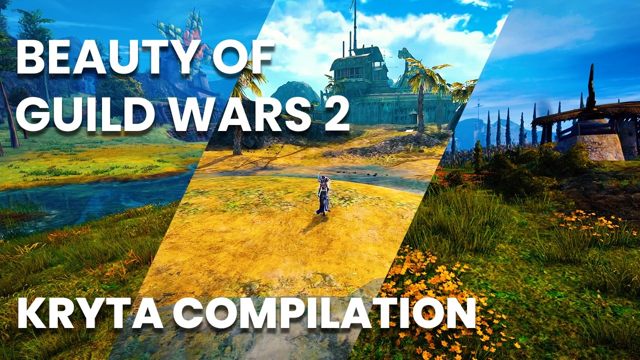 Beauty of Guild Wars 2 – All Kryta Zones Compilation