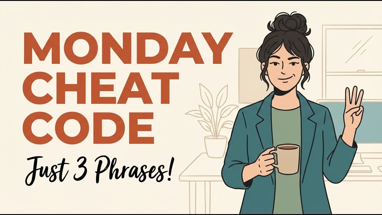 The Only 3 Phrases You Need for Monday English Small Talk