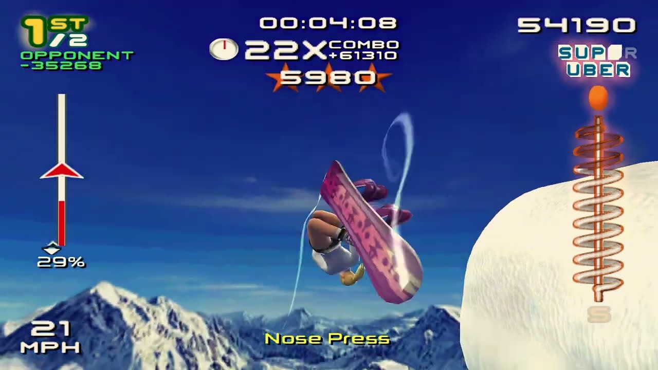 Elise - All Peak 1 Showoff Events - SSX 3 (HD)