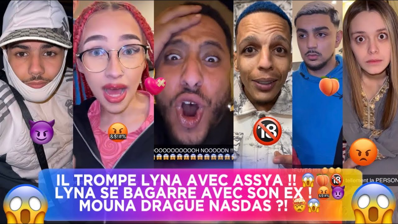 NASDAS & Co.🦅[EP.120🍿] Il Trompe LYNA avec ASSYA !🔞🍑•LYNA Bagarre avec son EX🤬•MOUNA Drague NASDAS😱😈