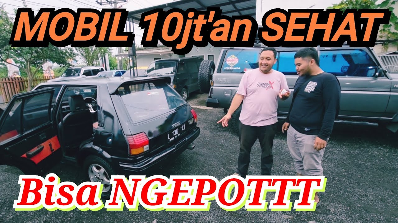 Mobil 10jt'an Murah Sehat Merk Toyota Starlet | Review Mas Celeng TikTokers AtmajayaMotor Malang