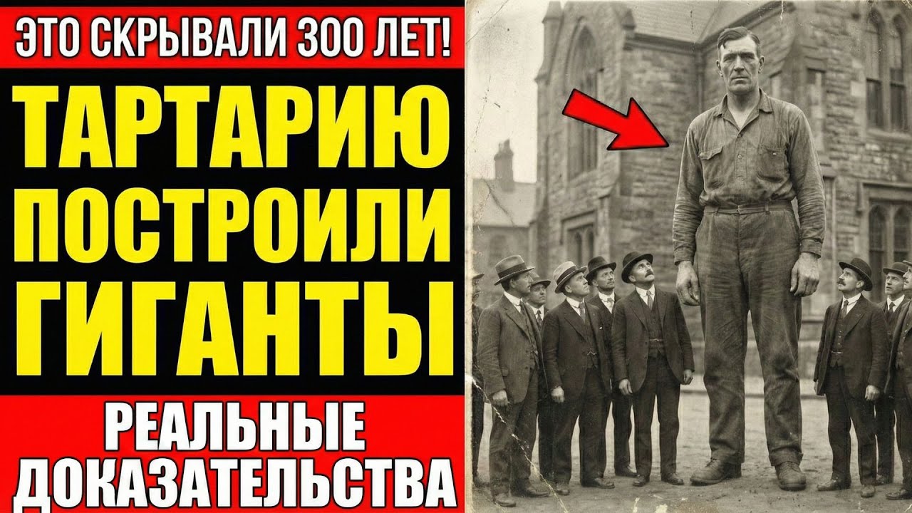 ГИГАНТЫ ТАРТАРИИ СУЩЕСТВОВАЛИ! НАС ОБМАНЫВАЛИ 300 ЛЕТ! (ШОК)