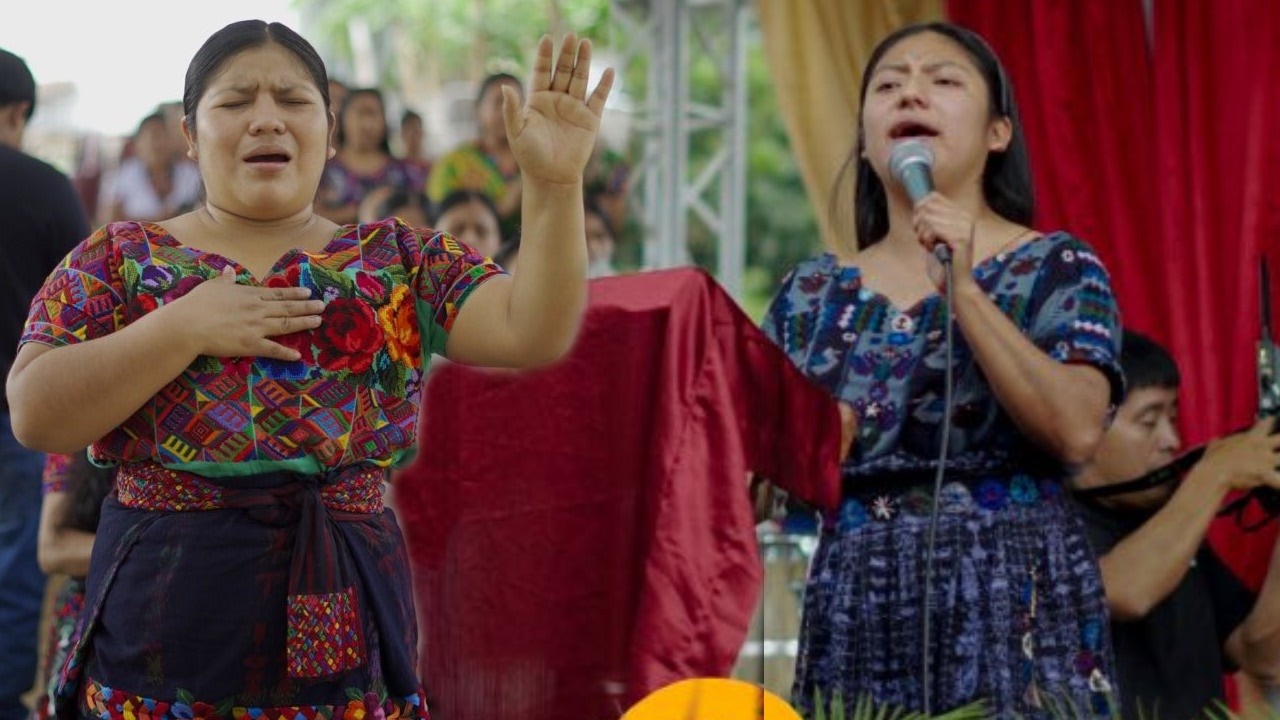 Isabela Simaj y Marta Simaj 🎤 Agrupación Fuente De Vida 🔥 Ministrando con las Alabanzas 😭🙌