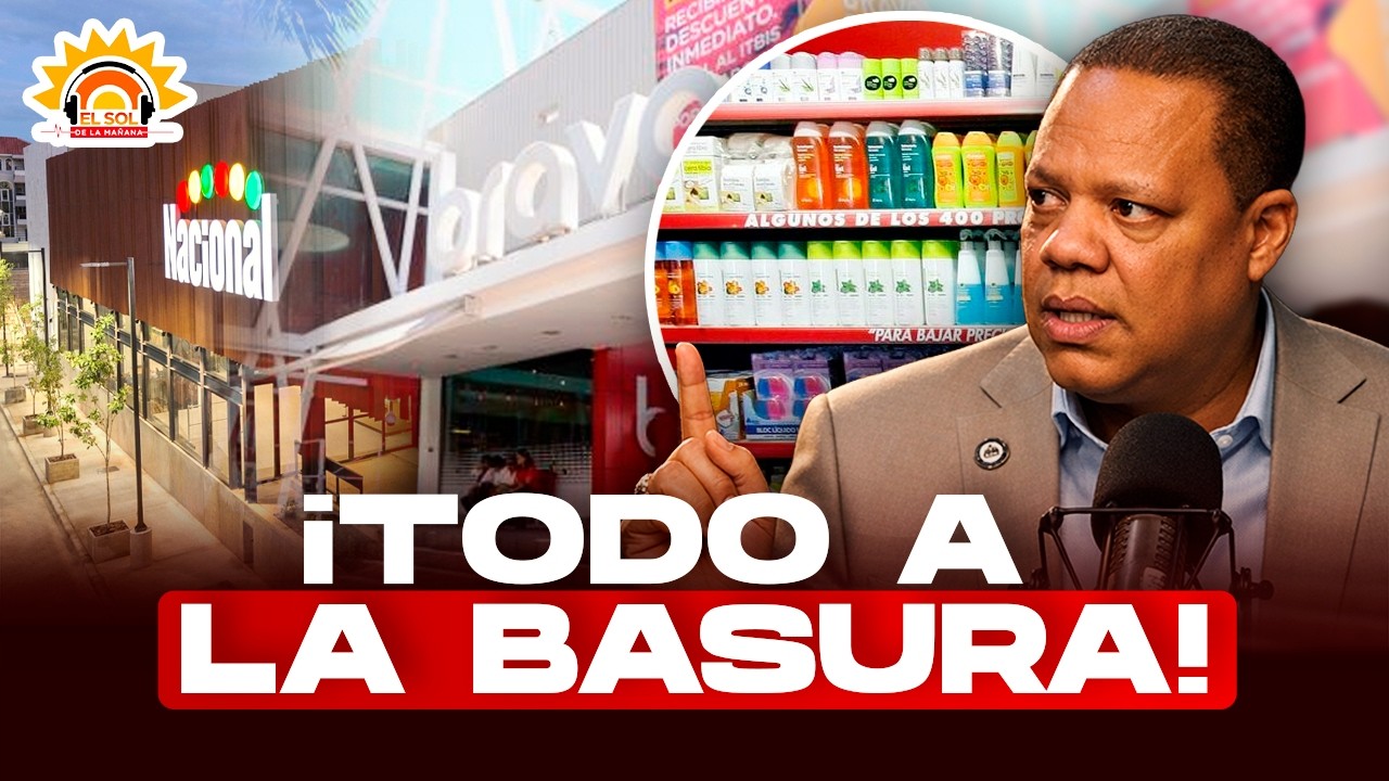 Escándalo en Supermercados: Proconsumidor retira toneladas de productos sin permiso sanitario.