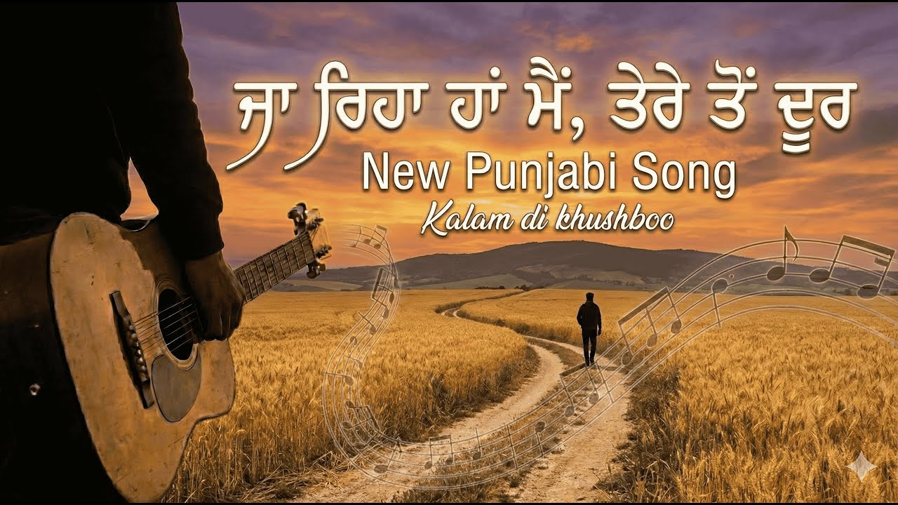 ਜਾ ਰਿਹਾ ਹਾਂ ਮੈਂ | Ja Riha Han Main | Heart Touching New Punjabi Song | Kalam Di Khushboo