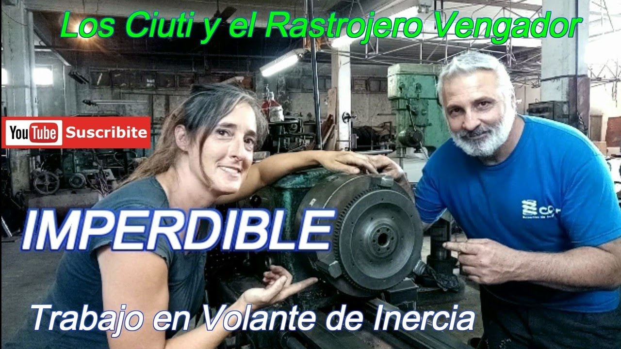 Volante de Inercia Alivianado. Rastrojero Vengador